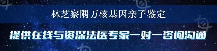 林芝察隅万核基因亲子鉴定